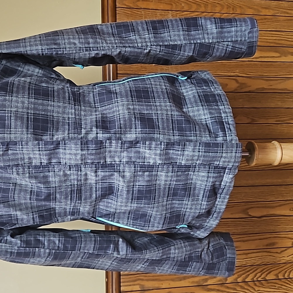 The North Face Plaid Winter Jacket M - Picture 5 of 16